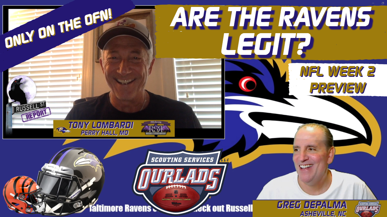 OFN Today (9/15 – Baltimore Ravens Preview with Tony Lombardi)