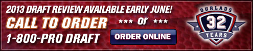 2013 Draft Review, Newsletters On Sale